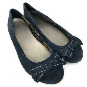 Clark’s Bendables Womens Slip On Flats Blue Sz 7